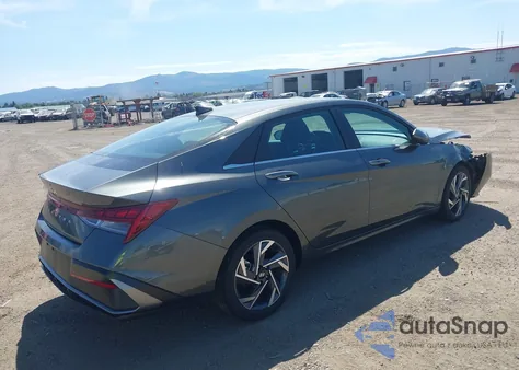 2025 Hyundai Elantra Sel Convenience from USA, damaged, VIN KMHLS4DG1SU923651